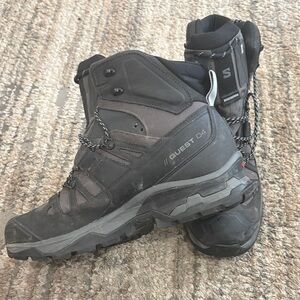 Salomon Quest 4D GTX Men's Boots - Black and Gray
